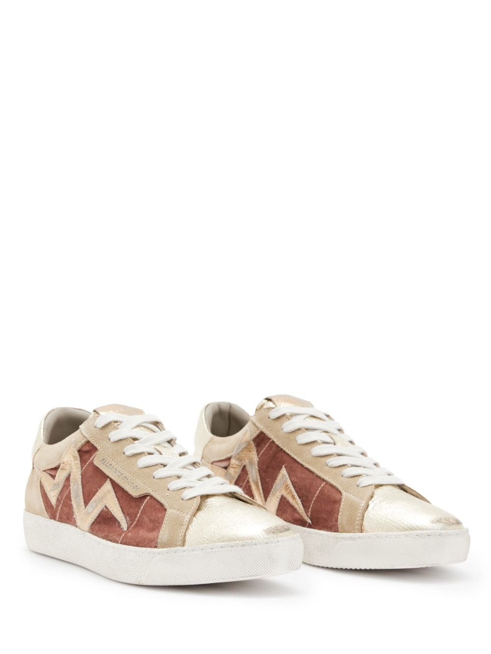 AllSaints | Leather Bolt Trainers